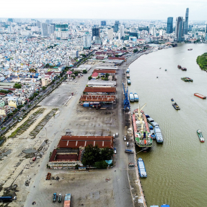 Dự án hành lang ven biển Miền Tây (CT.33) còn nhằm phát triển hành lang đường thủy và logistics phía Nam. Ảnh minh họa