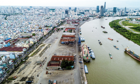 Dự án hành lang ven biển Miền Tây (CT.33) còn nhằm phát triển hành lang đường thủy và logistics phía Nam. Ảnh minh họa