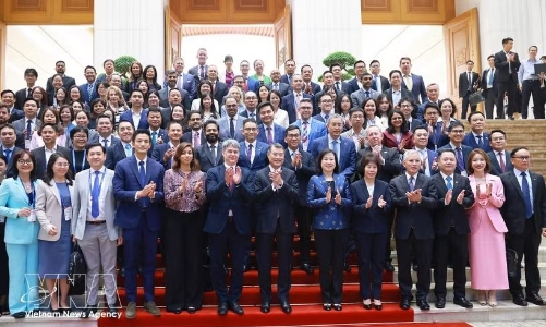 Prime Minister Le Minh Hung meets delegation of leading US businesses