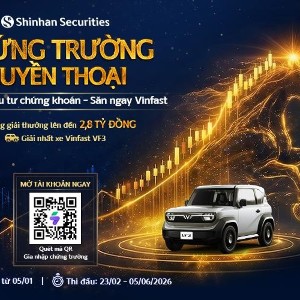 Cuộc thi đầu tư chứng khoán “Chứng trường huyền thoại” tại Chứng khoán Shinhan.
