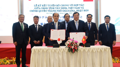 Tay Ninh, Okayama collaborate on hi-tech and human resources