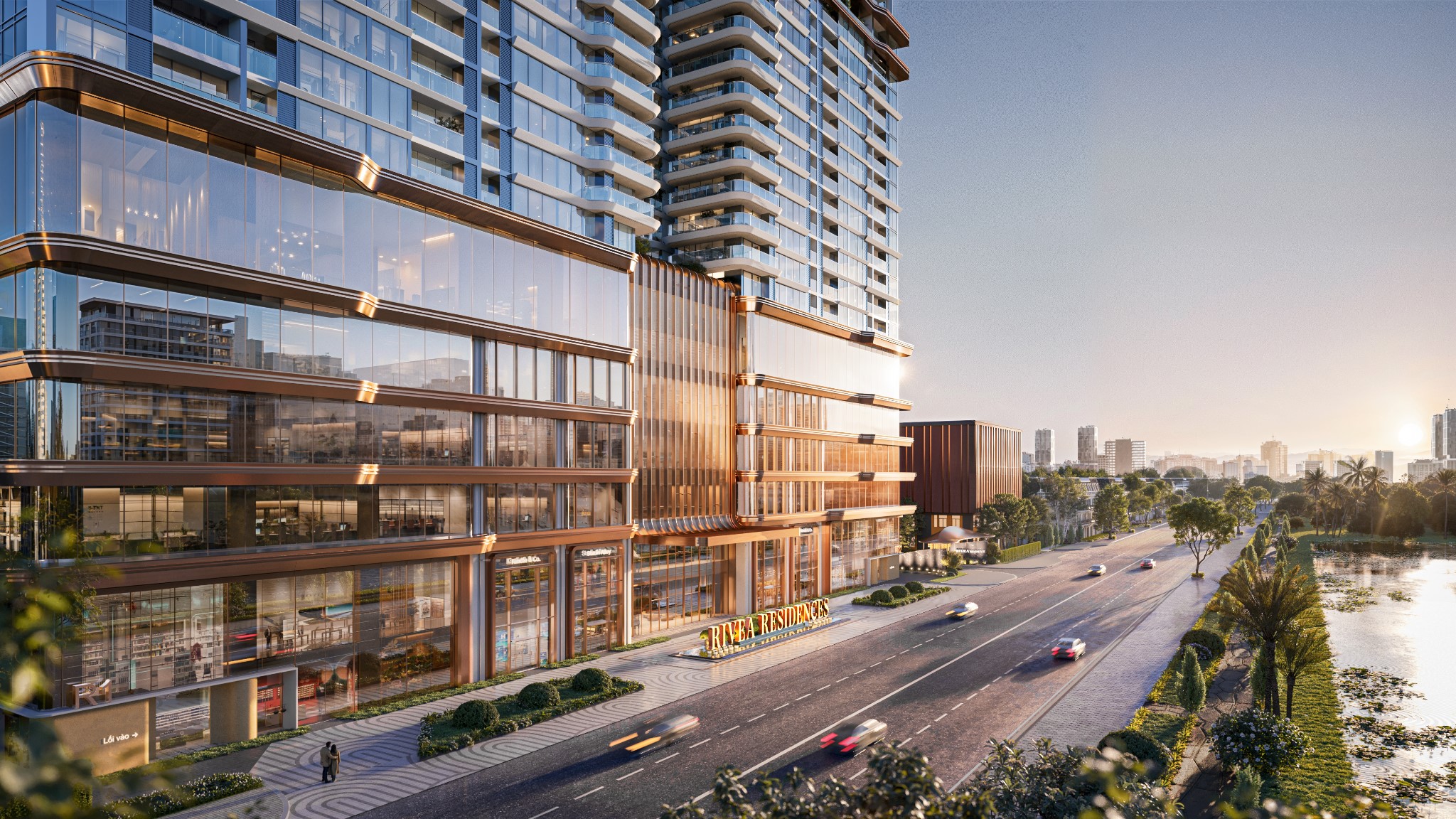 Từ Rivea Residences, cư dân dễ dàng di chuyển theo nhiều hướng nhờ mạng lưới hạ tầng liên kết đang dần hoàn thiện. Ảnh: DNCC.