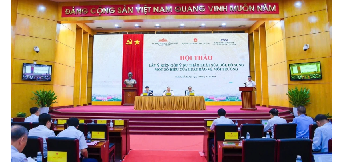 Hội thảo lấy ý kiến góp ý dự thảo Luật sửa đổi bổ sung một số điều của Luật Bảo vệ môi trường