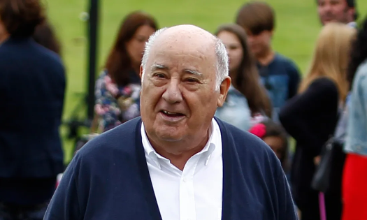 Tỷ phú Amancio Ortega - Ảnh: Bloomberg