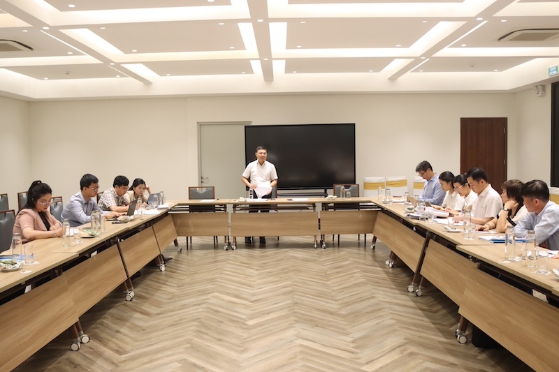 Quang cảnh cuộc thẩm định. Ảnh: MOJ.