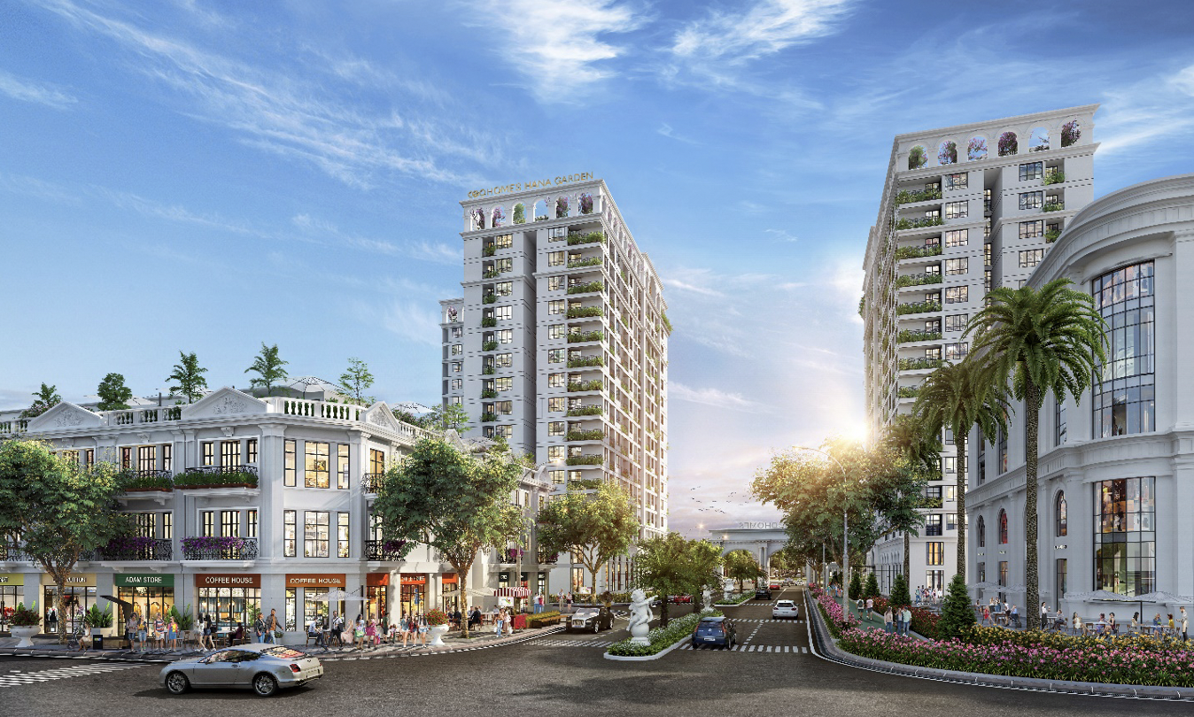 Phối cảnh dự án CEOHomes Hana Garden 