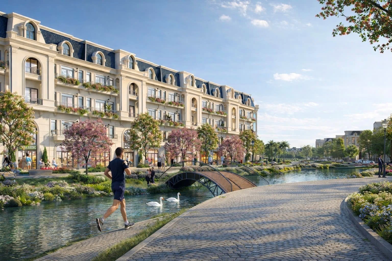 Tuấn Nghĩa Group phát triển bất động sản dựa trên giá trị sử dụng thực và chất lượng sống. Ảnh phối cảnh.