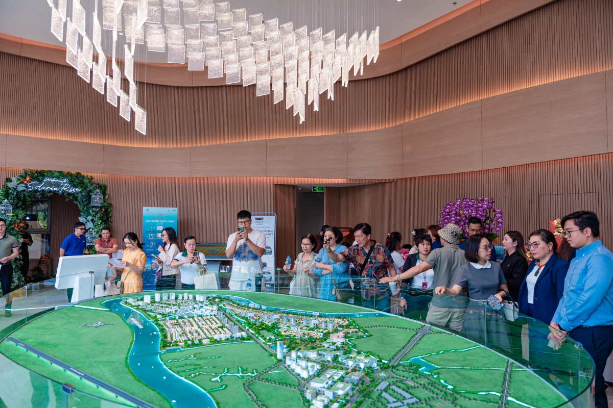 Solaria Rise được mở bán với giá chỉ từ 1,45 tỷ đồng/căn kèm chính sách ưu đãi 1% cho chương trình 