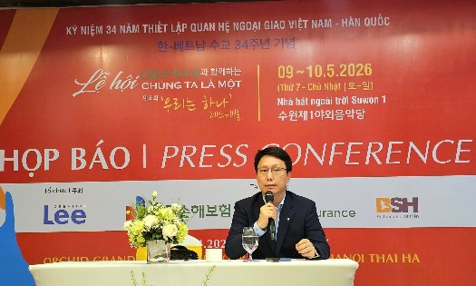 ‏Đại diện BTC chia sẻ về chương trình Lễ hội. 