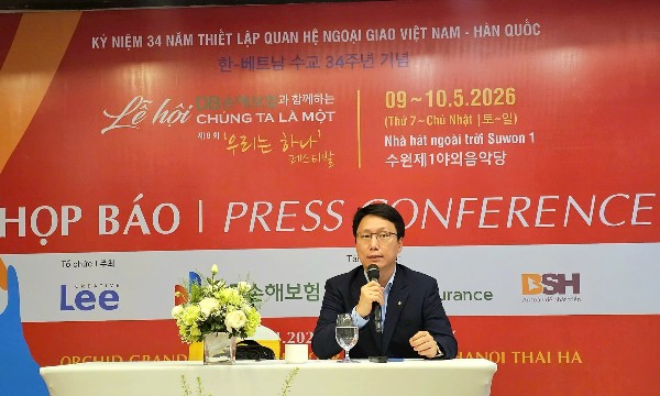 Đại diện BTC chia sẻ về chương trình Lễ hội.