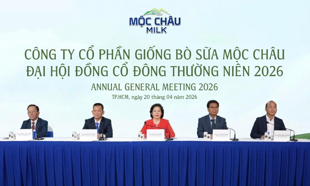 Mộc Châu Milk 2026: Đổi mới để tăng trưởng bền vững