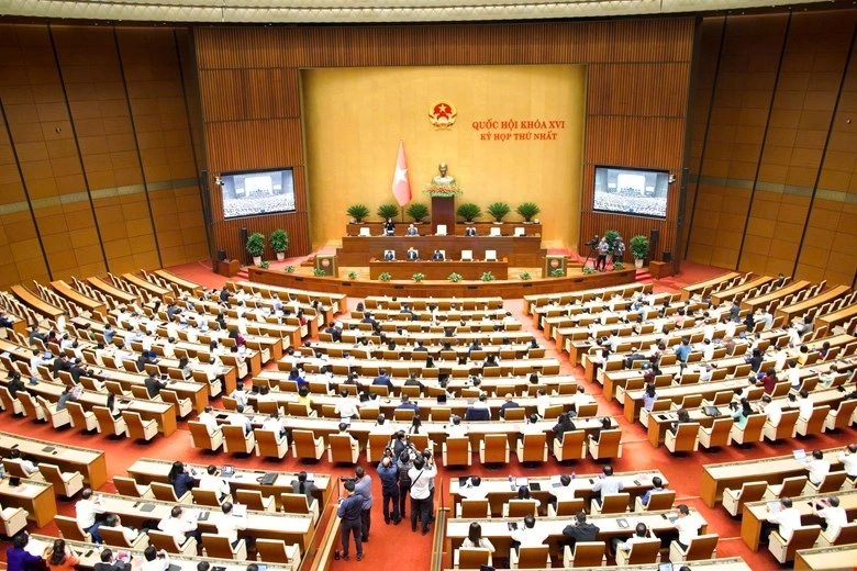 Đợt 1 của Kỳ họp thứ nhất. Ảnh: Quốc hội