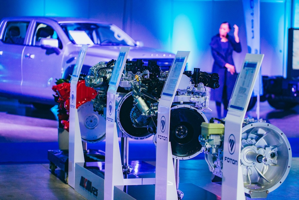 Foton Motor kết hợp với các đối tác hàng đầu thế giới như Daimler AG, Cummins Inc và ZF Friedrichshafen AG.