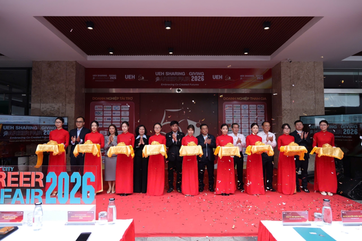 Sáng 19/4, khai mạc Ngày hội Thực tập và Việc làm TP. Hồ Chí Minh - Career Fair 2026 là một trong những điểm nhấn của chuỗi sự kiện&nbsp;