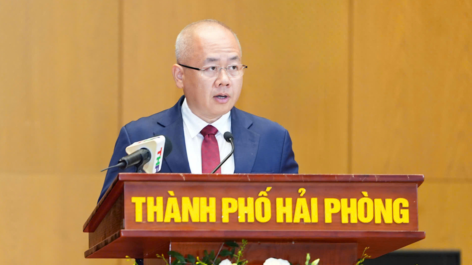 Ông Đỗ Thành Trung, nguyên Thứ trưởng Bộ Tài chính giữ chức Chủ tịch UBND TP. Hải Phòng nhiệm kỳ 2026 - 2031.