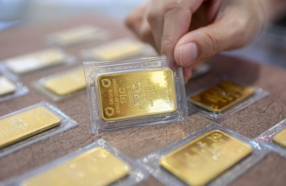 Giá bán vàng miếng SJC phổ biến neo ở mức 171,3 triệu đồng/lượng