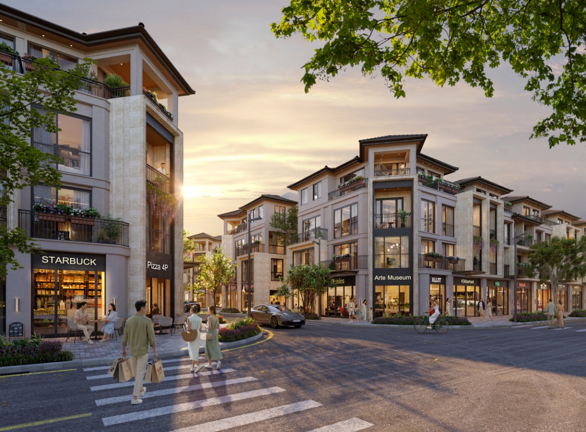 Những dự án có khả năng tổ chức dòng người, duy trì hoạt động và vận hành thương mại sẽ dần trở thành yếu tố quyết định giá trị dài hạn. Ảnh phối cảnh.