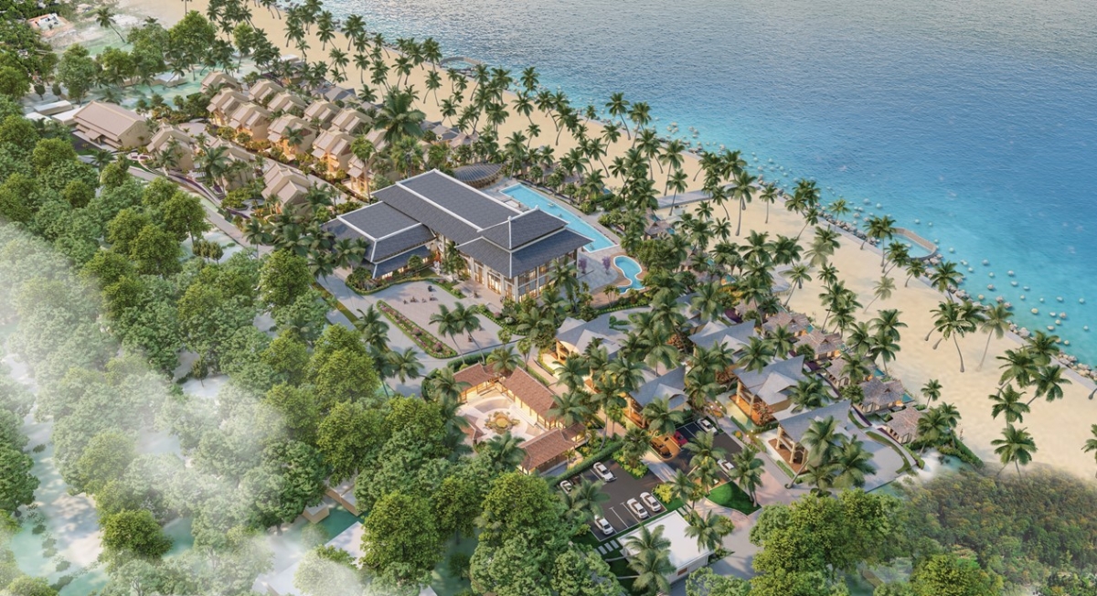 Dự án Tổ hợp du lịch - văn hóa di sản Lý Sơn dự kiến sẽ khởi công trong quý 2/2026. Ảnh: Everland Group.