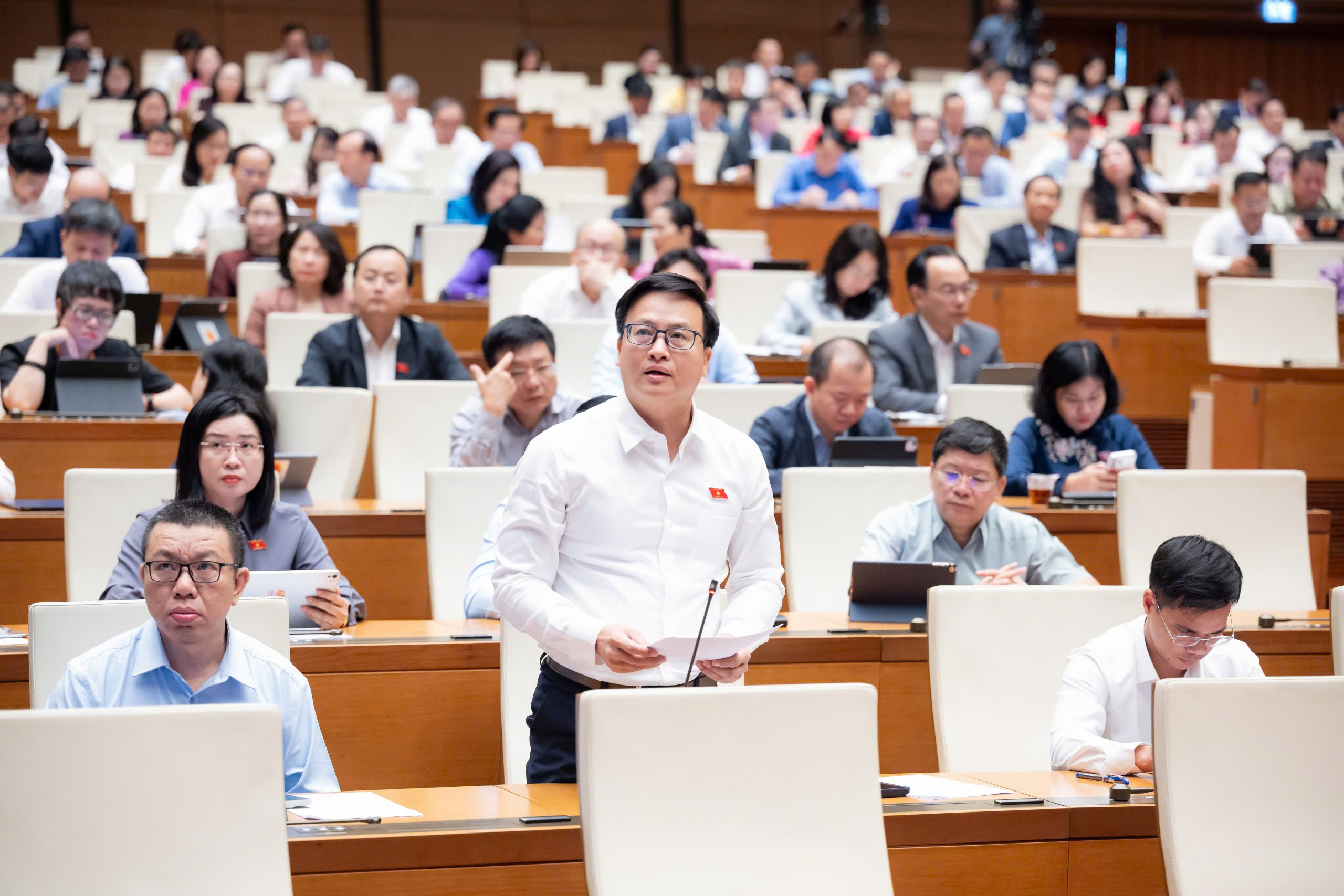 Đại biểu Phan Duy Anh – Đoàn ĐBQH TP. Đà Nẵng, Ảnh: Quốc hội.