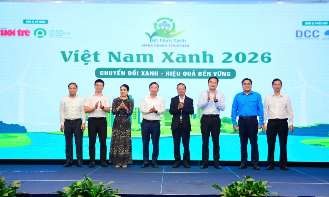 Ban tổ chức đã công bố Dự án “Việt Nam Xanh 2026”, chiều 21/4.