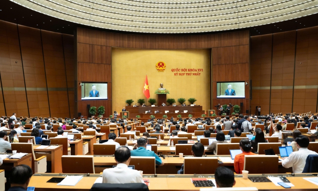 Quang cảnh phiên họp. Ảnh: Quốc hội.