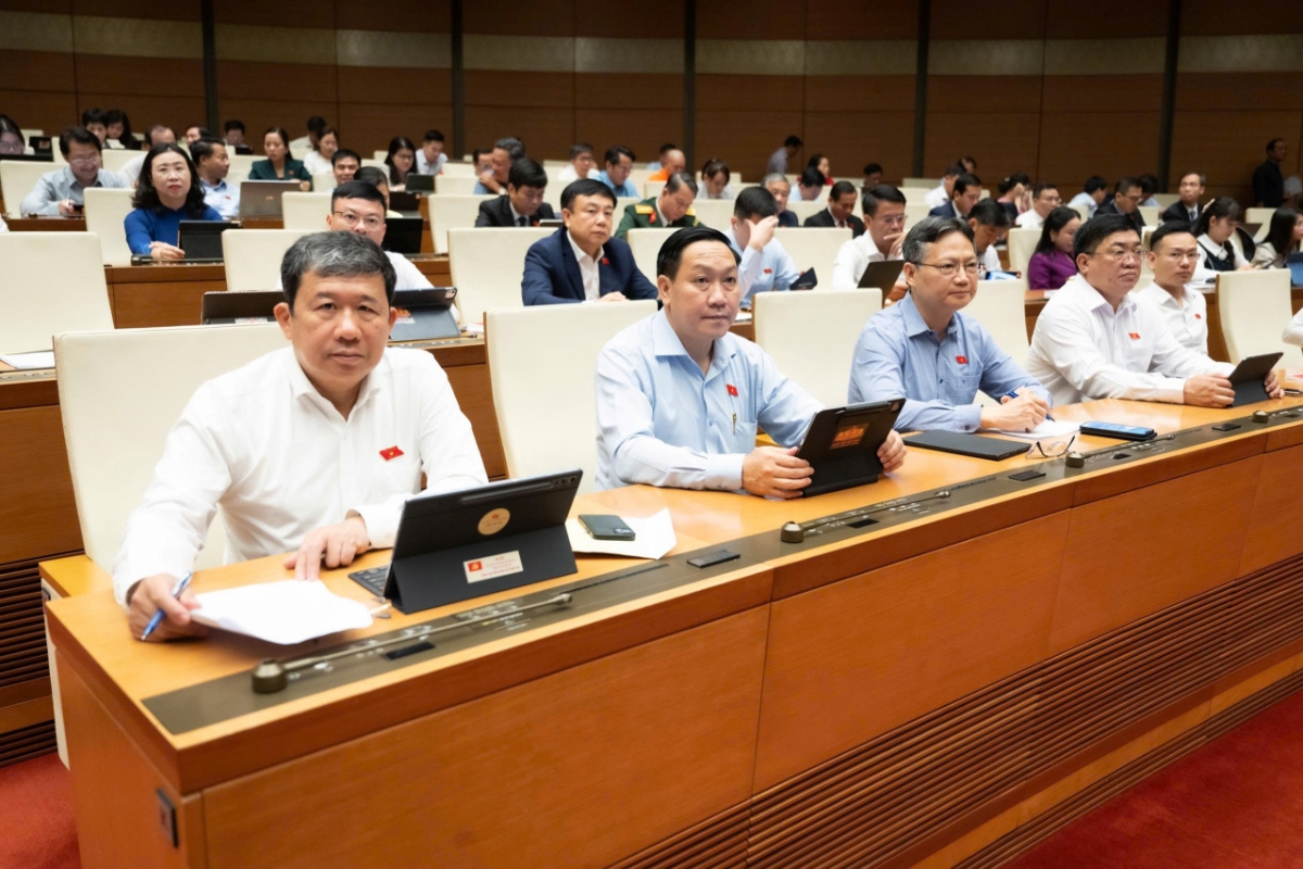 Đại biểu tham dự Phiên họp. Ảnh: Quốc hội