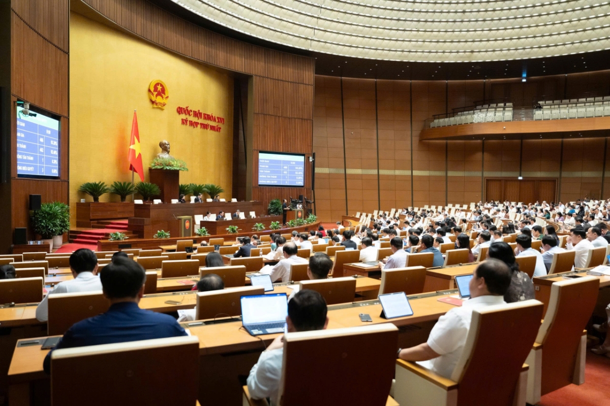 Các đại biểu Quốc hội tại Phiên họp. Ảnh: Quốc hội.