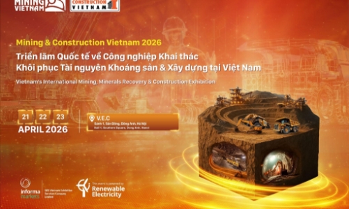 Khai mạc Triển lãm Mining & Construction Vietnam 2026 tại VEC