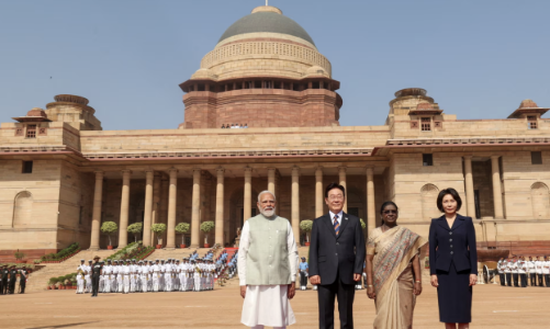 Ấn Độ và Hàn Quốc đặt mục tiêu tăng gấp đôi kim ngạch thương mại