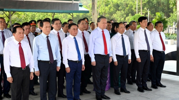 Lãnh đạo Đảng, Nhà nước dự lễ kỷ niệm 120 năm ngày sinh Tổng Bí thư Hà Huy Tập tại Hà Tĩnh