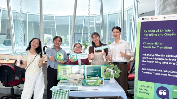 Thúc đẩy kỹ năng về khí hậu, chuyển đổi xanh cho thanh niên Việt Nam