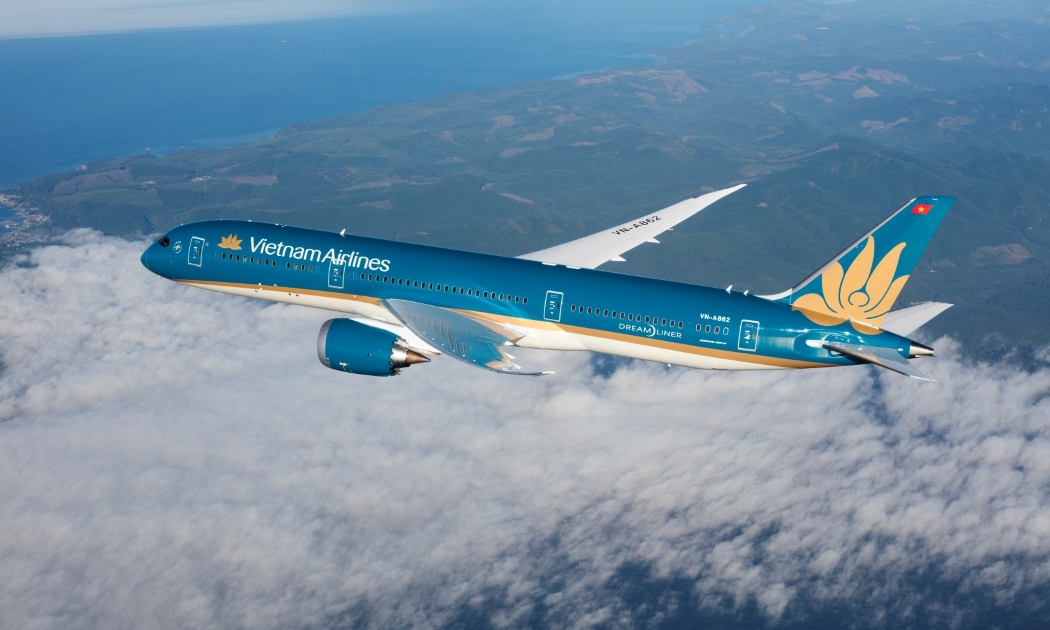 Máy bay Boeing 787 của Vietnam Airlines. Ảnh minh hoạ