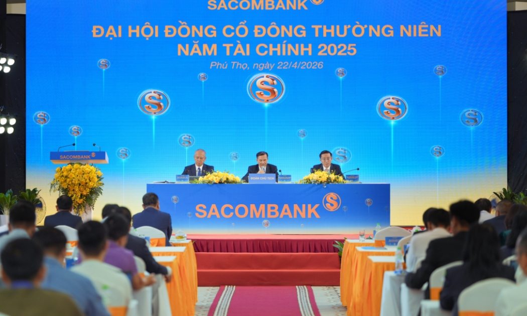 Sacombank đặt mục tiêu lợi nhuận 8.100 tỷ đồng, đổi tên thành Ngân hàng Sài Gòn Tài Lộc