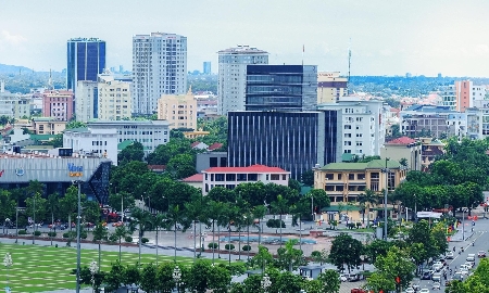 Một góc đô thị Vinh. Ảnh: Thành Duy