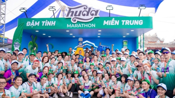 Carlsberg Việt Nam thắp sáng đường chạy VnExpress Marathon Huế 2026, lan tỏa tinh thần sống khỏe và văn hóa phát triển