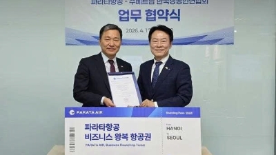 KoCham and Parata Air sign deal to boost aviation and tourism links between VIetnam and RoK