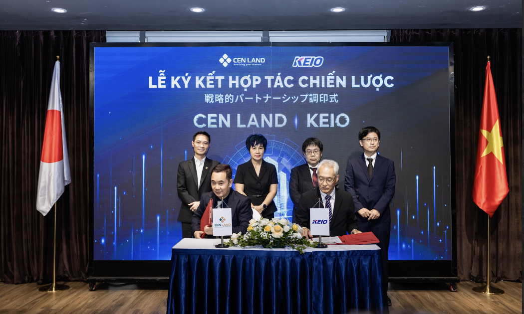 Tập đoàn Keio (Nhật Bản) hợp tác cùng Cen Land nâng tầm hệ sinh thái bất động sản tại Việt Nam