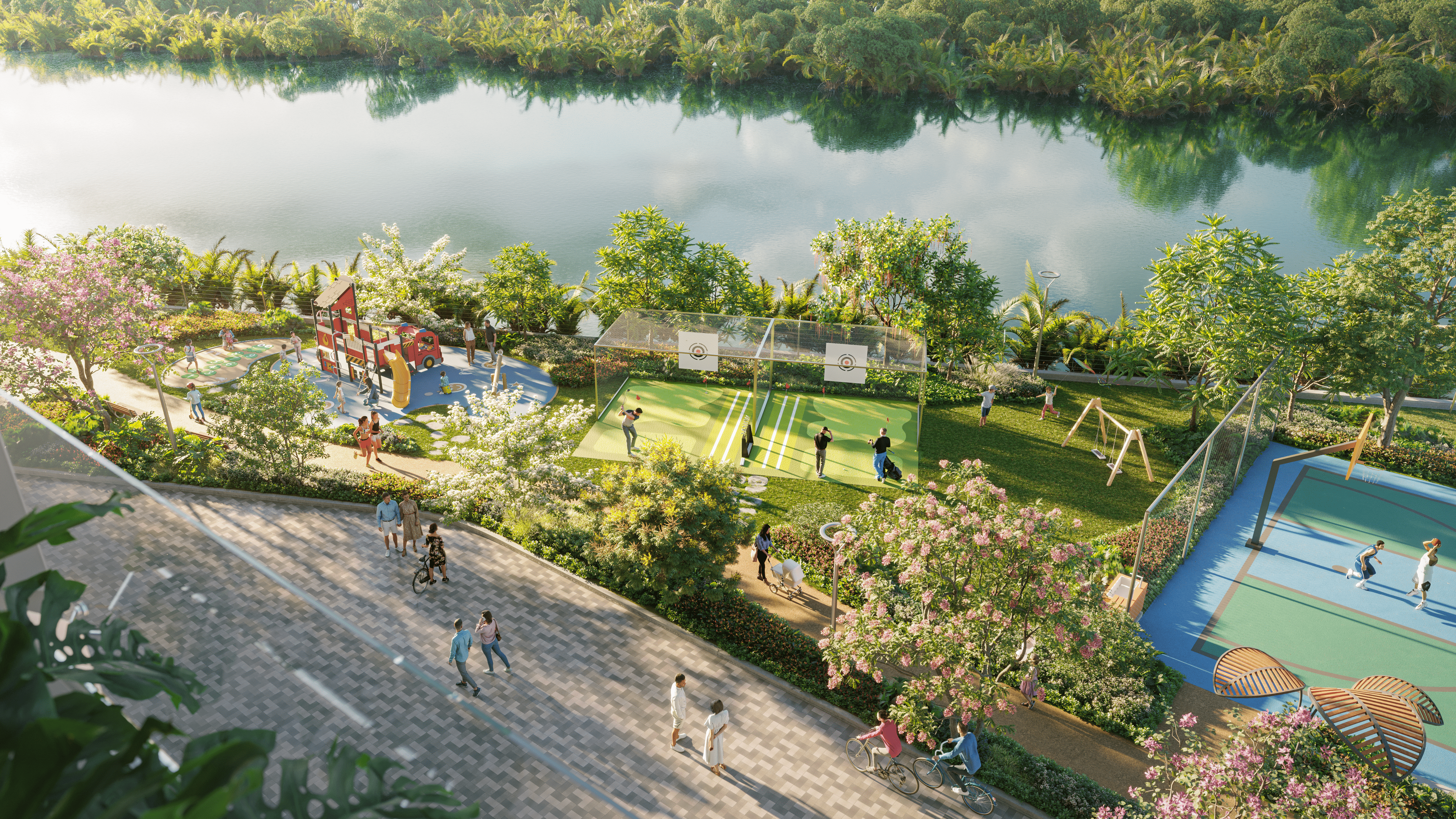 Hệ sinh thái tiện ích của Trellia Cove và Mizuki Park.