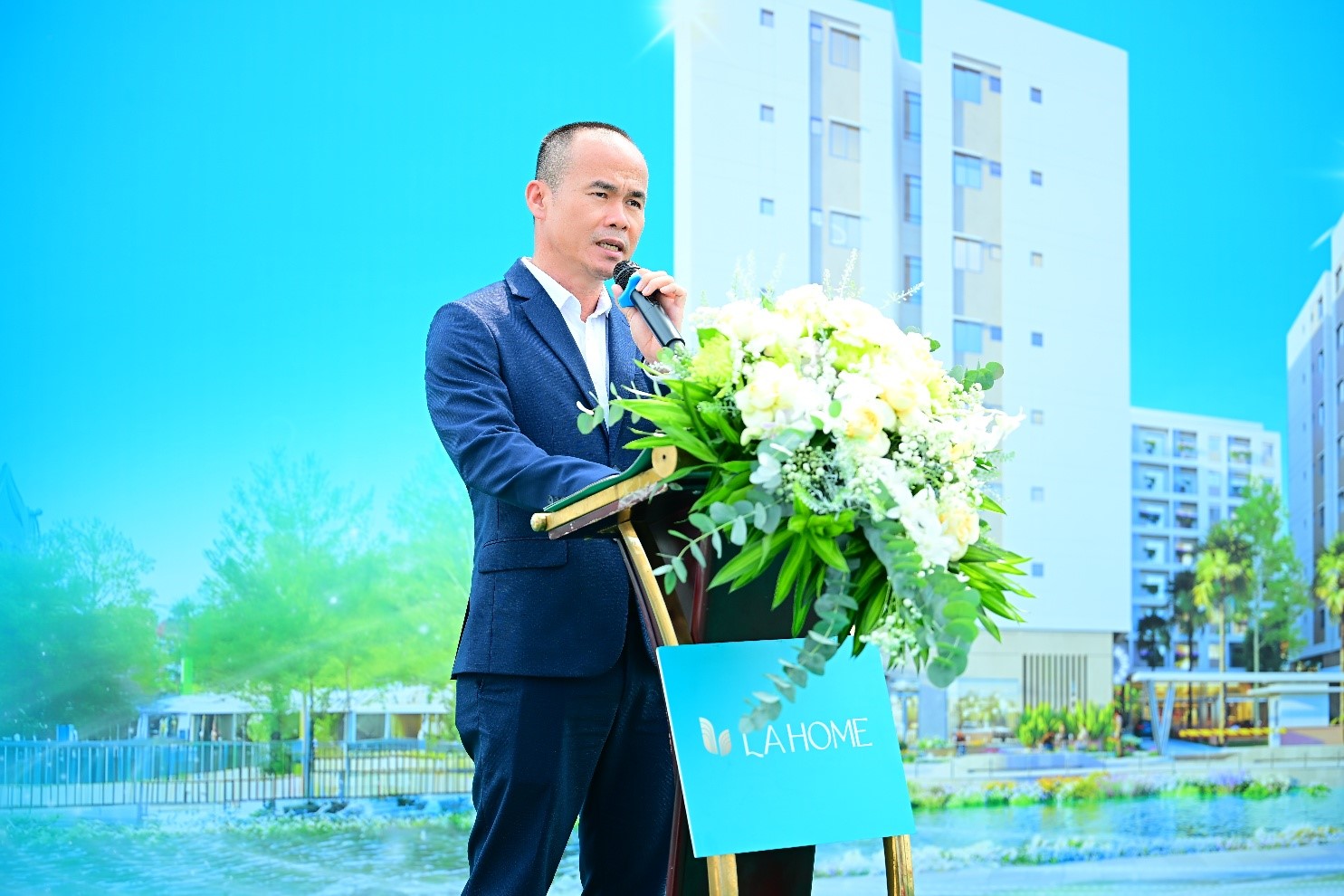 Ông Huỳnh Thiên Quân, Tổng giám đốc Prodezi Long An phát biểu tại sự kiện. Ảnh: Prodezi Long An.