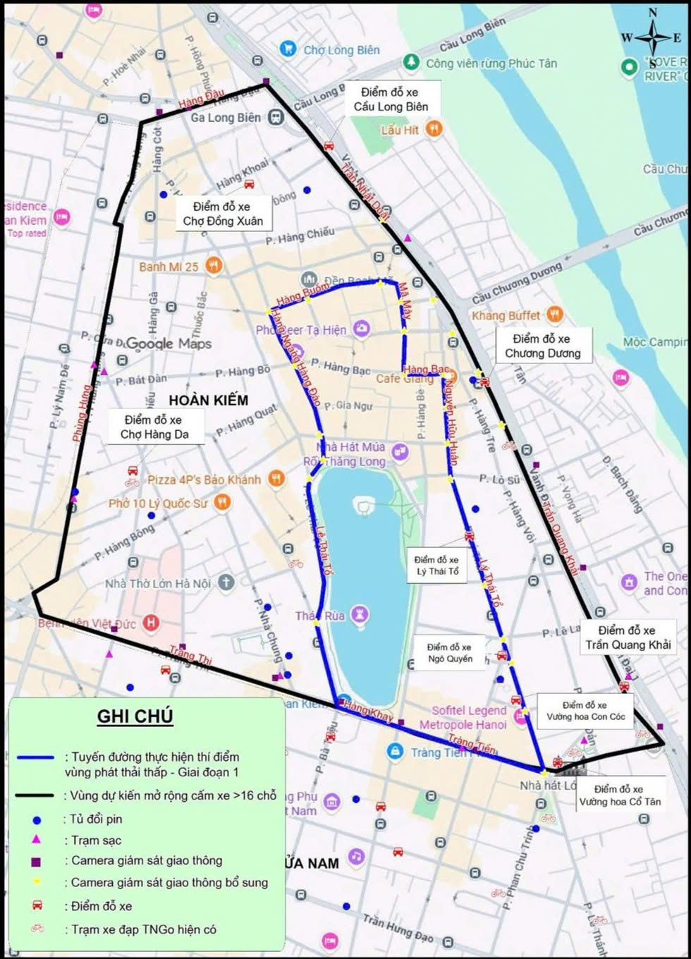 Quy định với các phương tiện trong vùng phát thải thấp (LEZ) tại Hà Nội cần biết