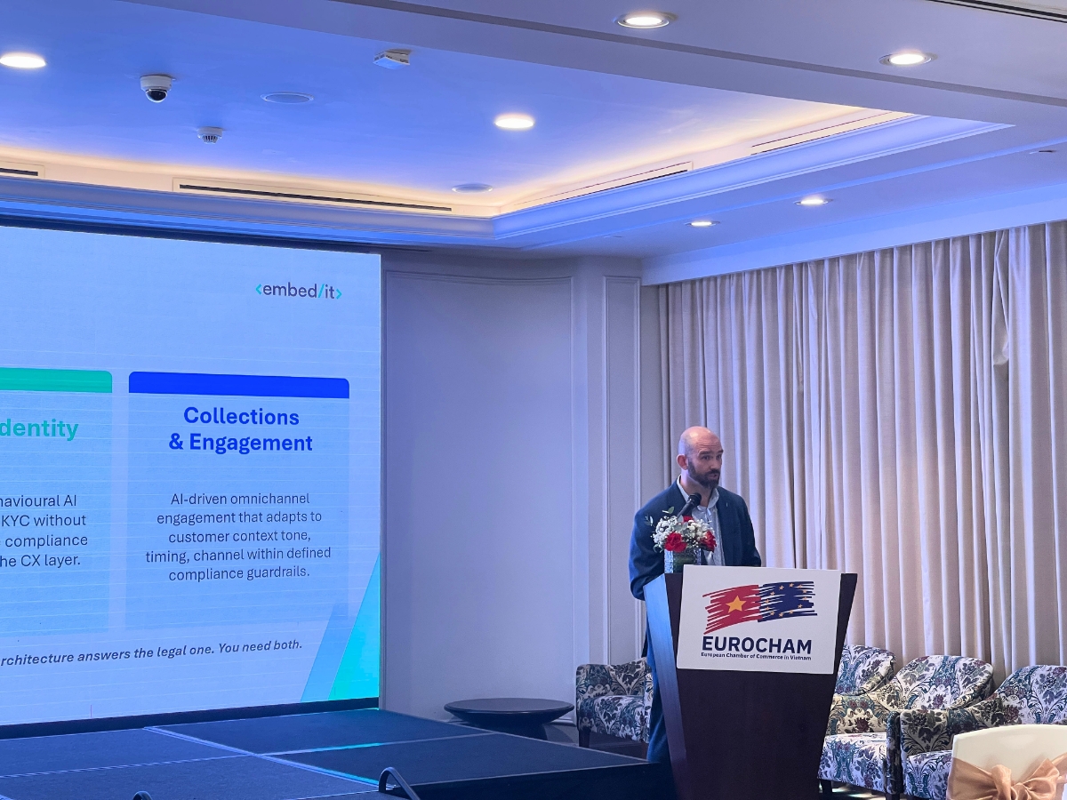 Ông OJ Olivier - Giám đốc Hỗ trợ Chuyển đổi (Director of Transformation Enablement) của EmbedIT. Ảnh: EmbedIT.