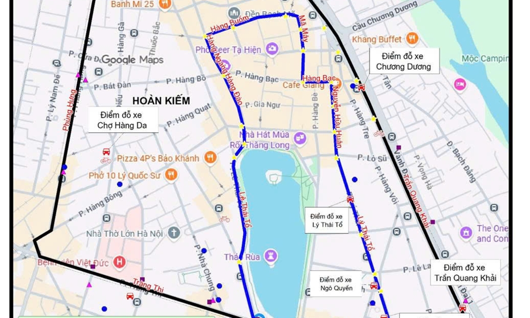 Hà Nội dự kiến thí điểm cấm xe máy xăng tại 11 tuyến phố theo khung giờ từ 1/7