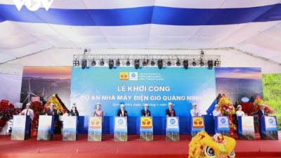Quang Ninh breaks ground on its first wind power plant