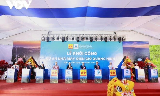Quang Ninh breaks ground on its first wind power plant