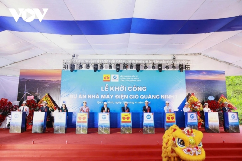 Quang Ninh breaks ground on its first wind power plant