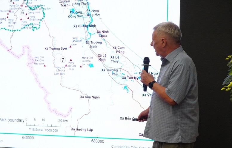 Công bố kết quả đợt khảo sát hang động và tài nguyên du lịch mới tại Vườn Quốc gia Phong Nha - Kẻ Bàng