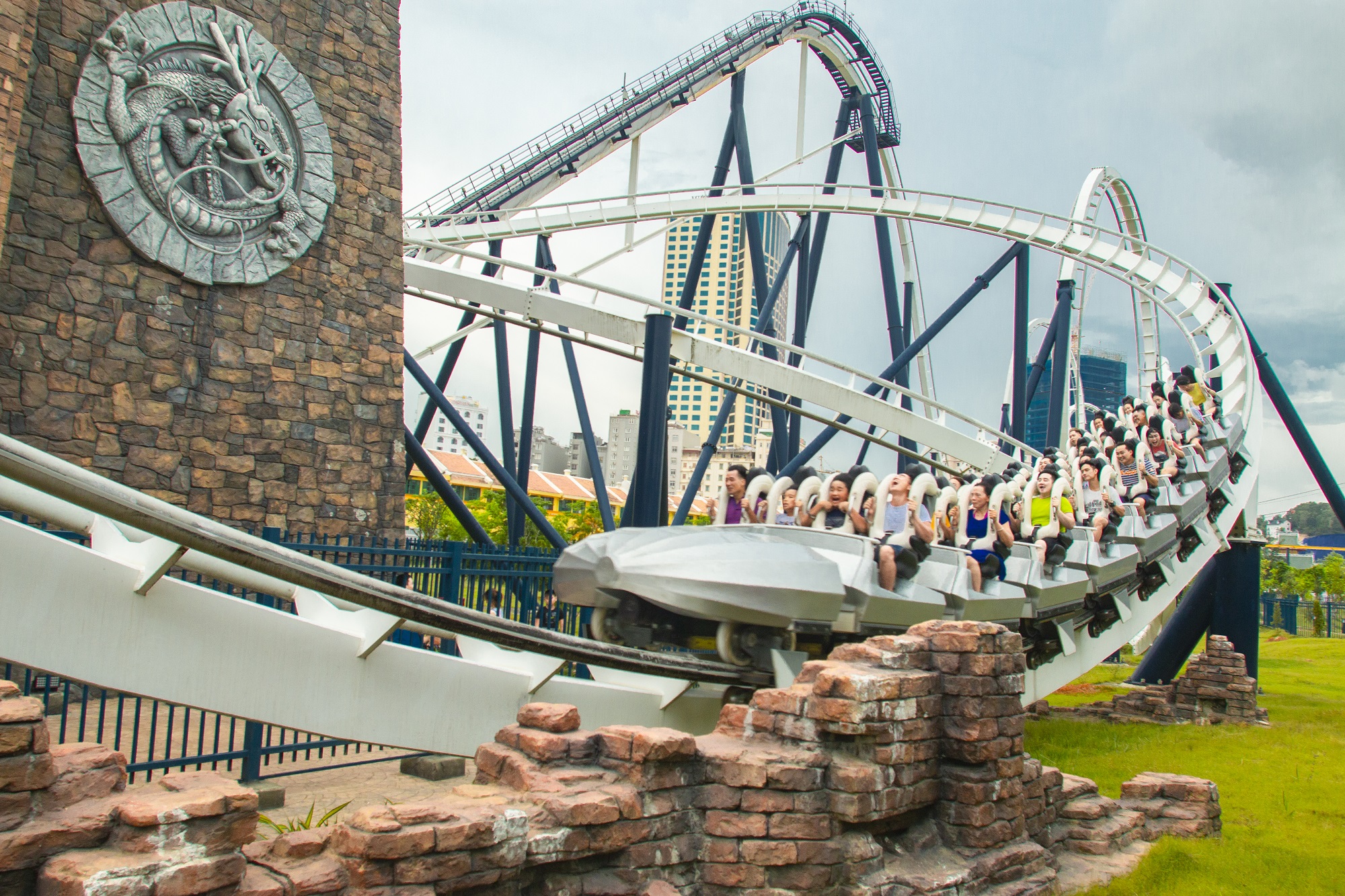 Sun World Hạ Long – 'tọa độ' vui chơi không thể bỏ lỡ khi đến với Bãi Cháy. Ảnh: Ánh Dương.