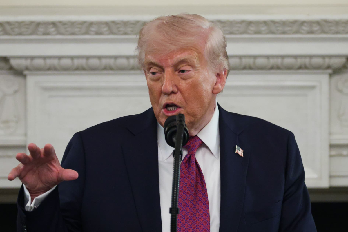Chỉ số S&P 500 đã tăng 18,5% kể từ khi Tổng thống Mỹ Donald Trump nhậm chức vào tháng 1/2025 - Ảnh: Getty Images