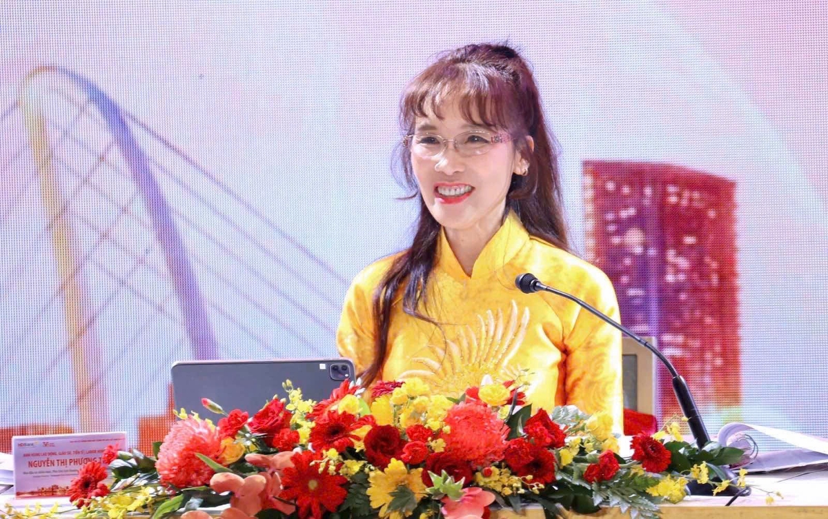 Anh hùng Lao động, GS.TS Nguyễn Thị Phương Thảo – Phó Chủ tịch Thường trực Hội đồng Quản trị&nbsp;HDBank. Ảnh:&nbsp;HDBank.