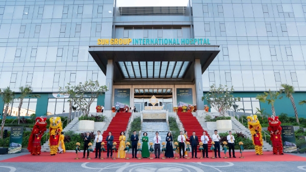 Khánh thành Bệnh viện Mặt trời Phú Quốc: Dự án đầu tiên phục vụ APEC 2027
